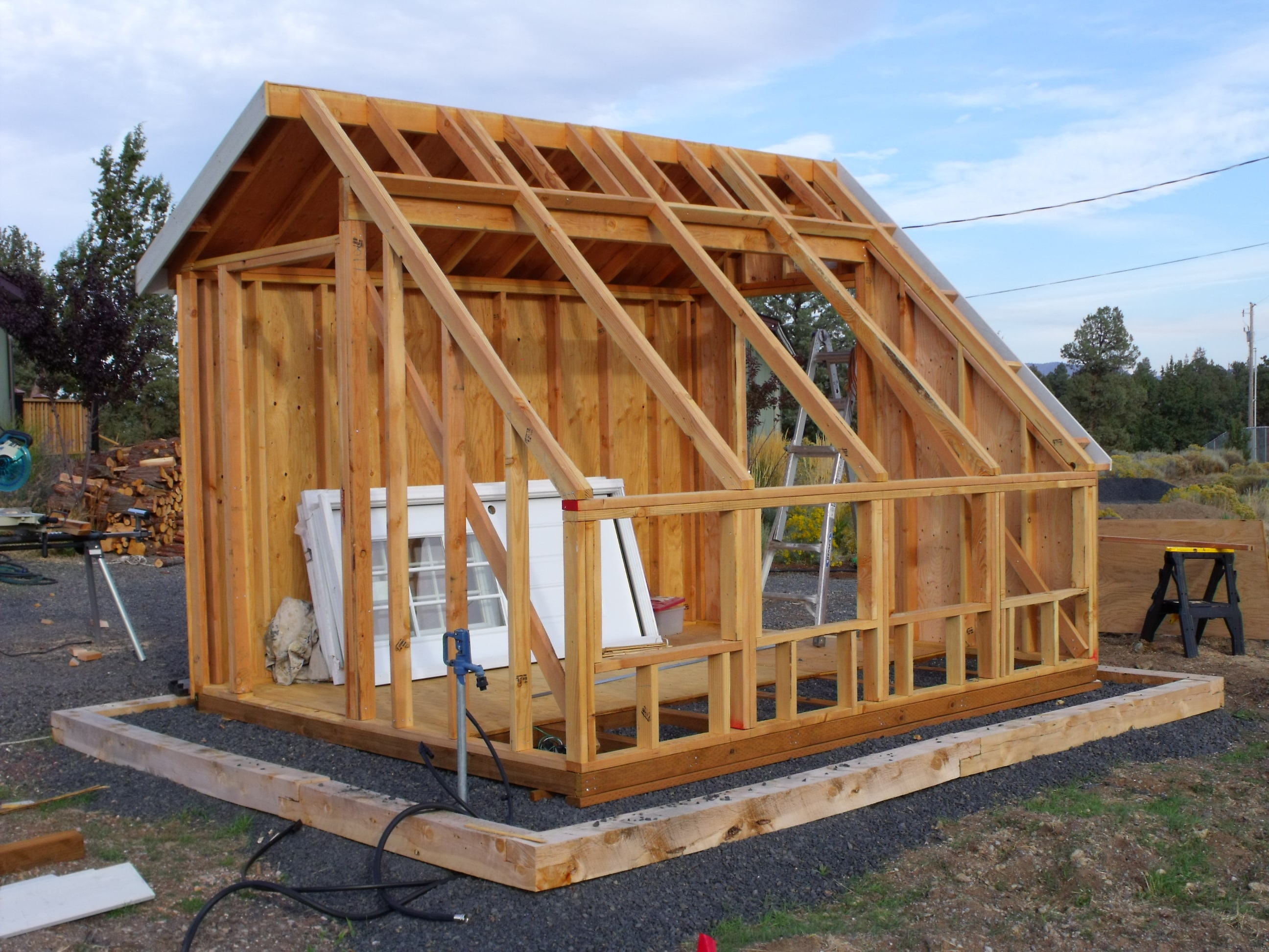 Каркас из дерева