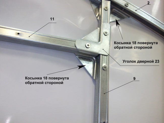Монтаж каркаса