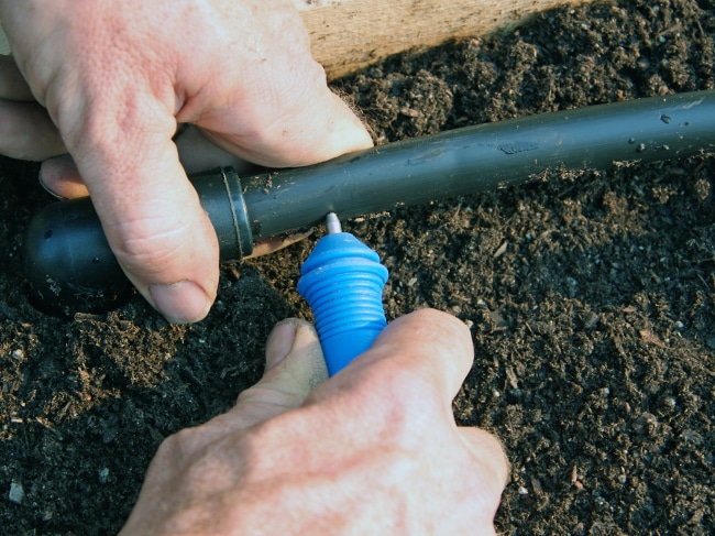 Присоединение капельницы
