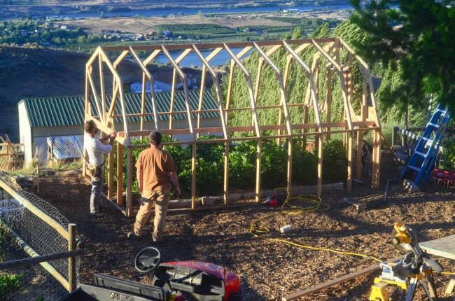 Деревянный каркас