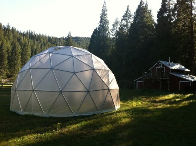 Теплица геокупол