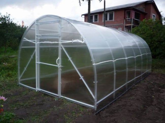 Парник из поликарбоната