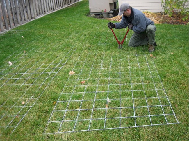 Подготовка сетки