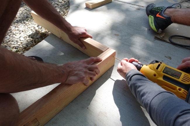 Сборка каркаса